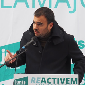 Bernat Parera, candidat per l'alcaldia de Sant Antoni de Vilamajor. 
